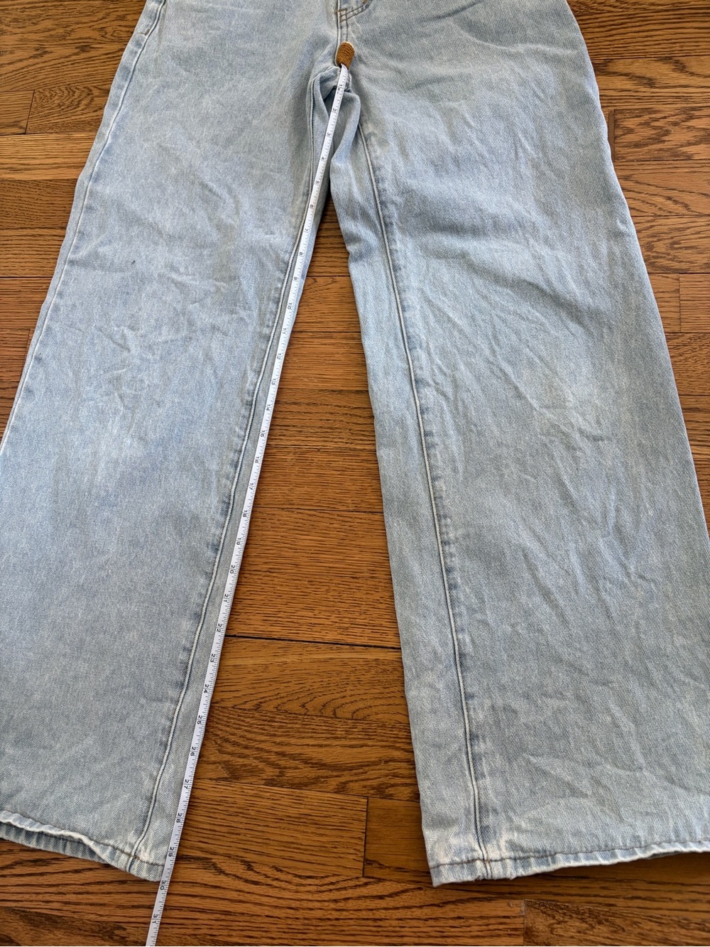 Edikted Light Blue Straight Leg Women's Jeans size XS